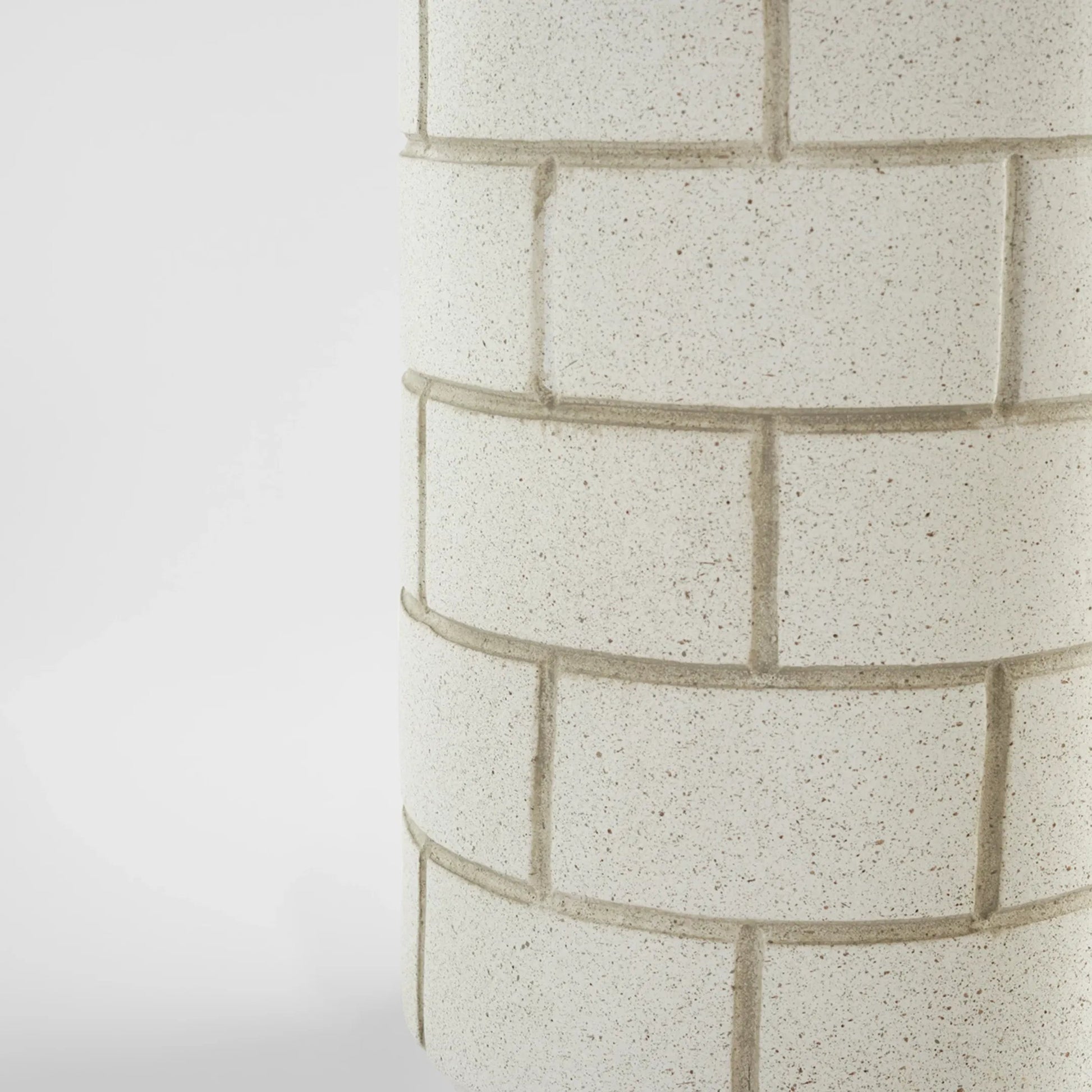 Mason Vase by Cyan Design in matte grey speckle. Made from unique in a modern style.