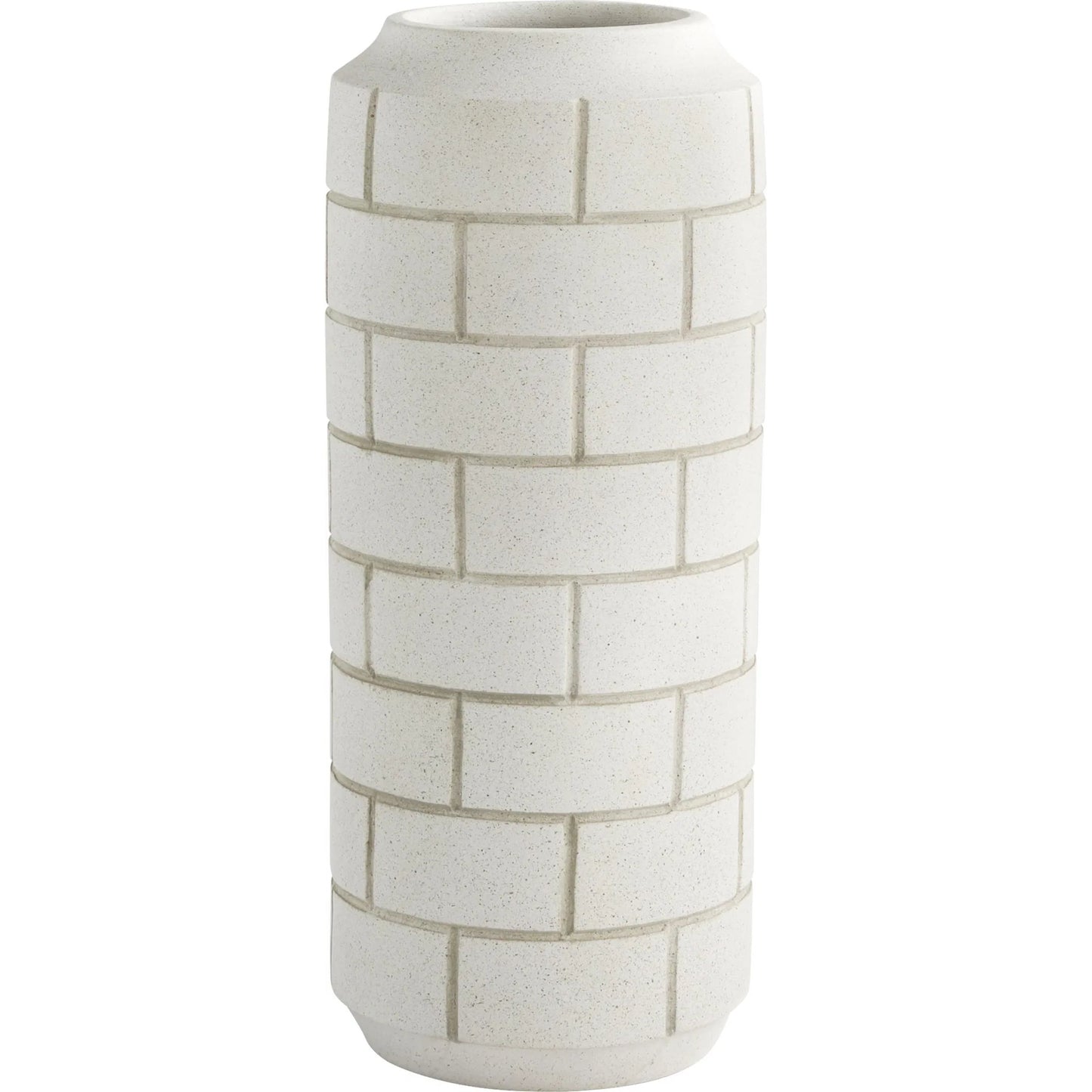 018 SI-1987225 | Primary Silo | Mason Vase by Cyan Design in matte grey speckle. Made from unique in a modern style.