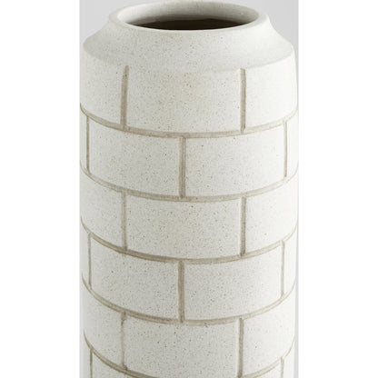 Mason Vase by Cyan Design in matte grey speckle. Made from unique in a modern style.