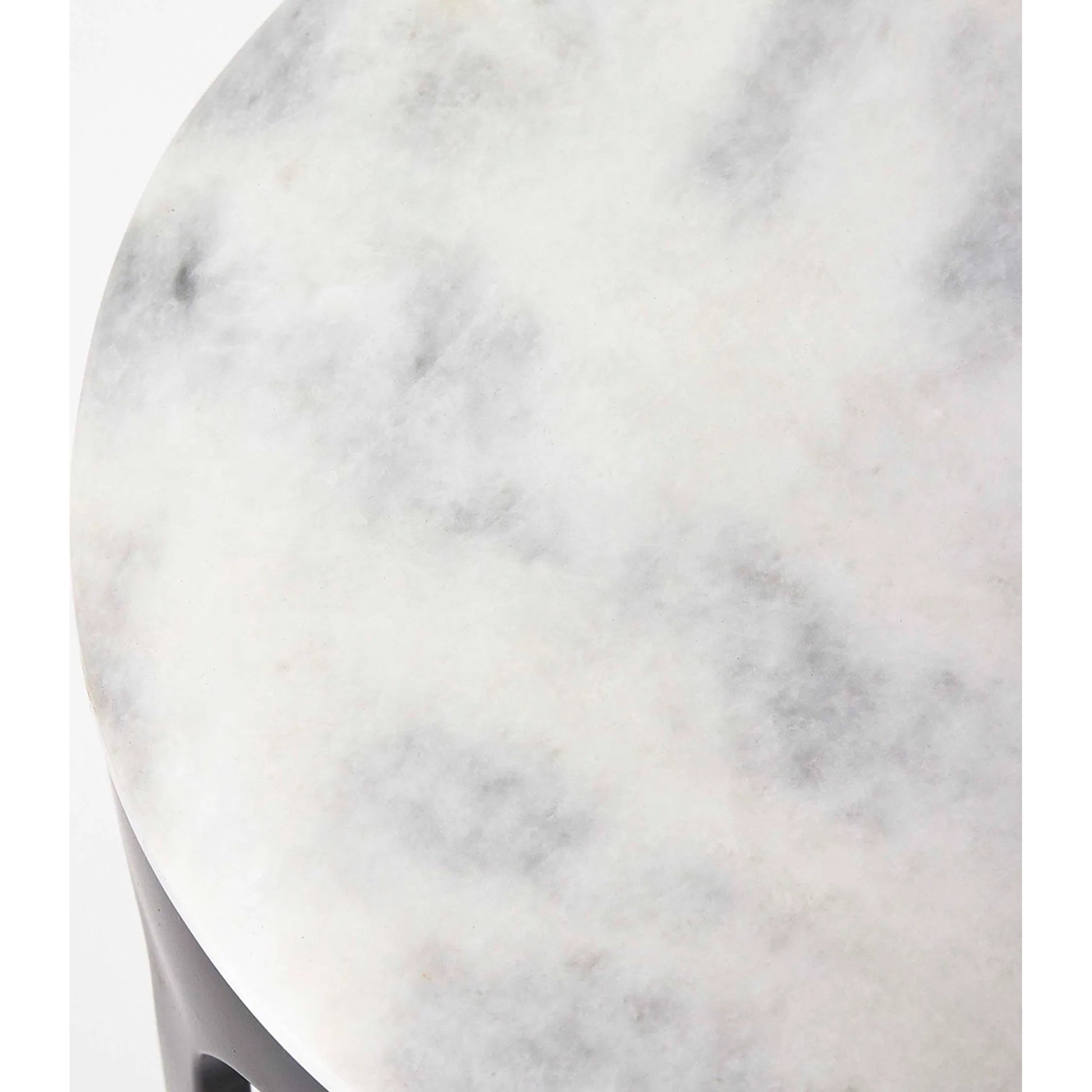 Camilla Drink Table by Interlude Home. Made from stainless steel, marble in a modern style.