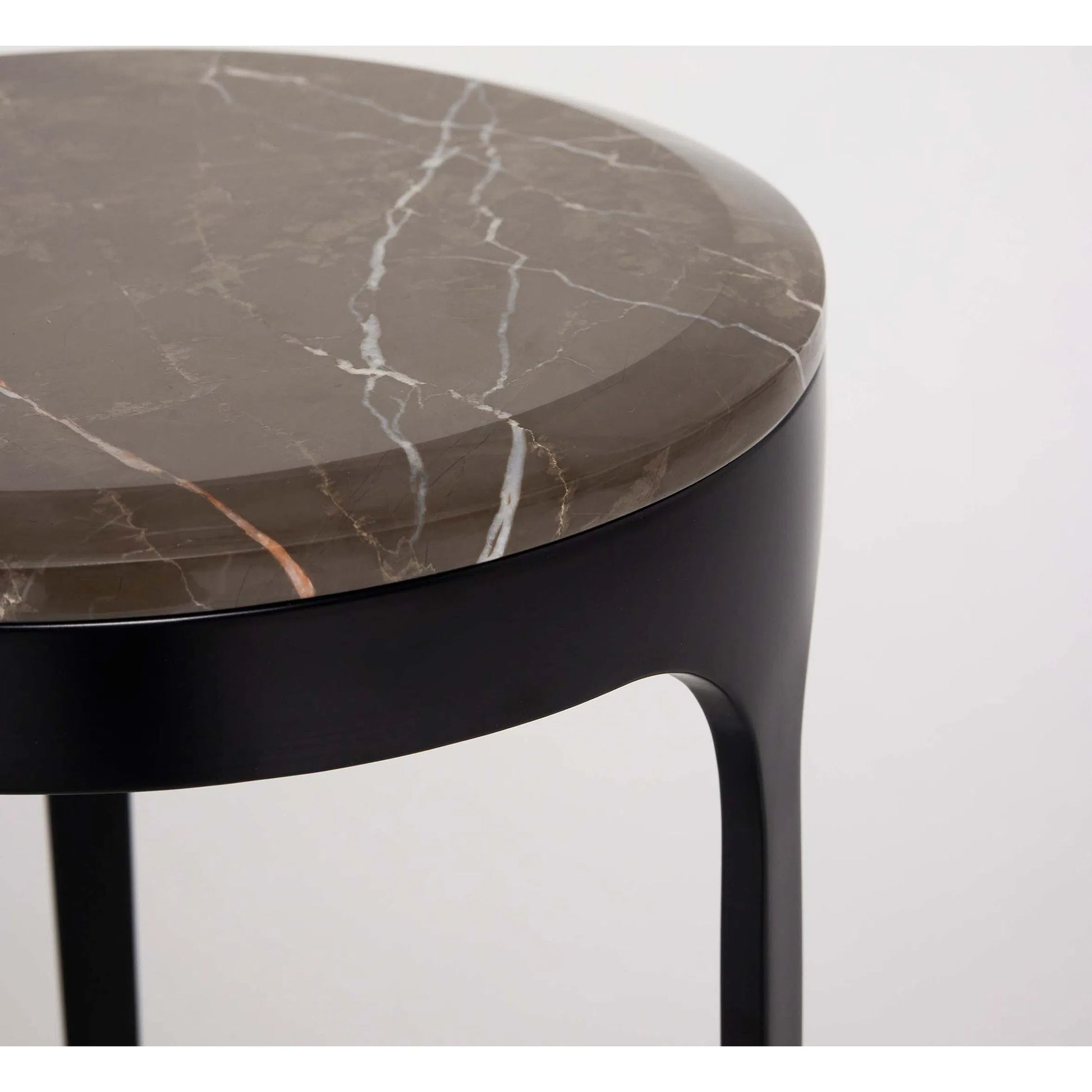 Camilla Drink Table by Interlude Home. Made from stainless steel, marble in a modern style.
