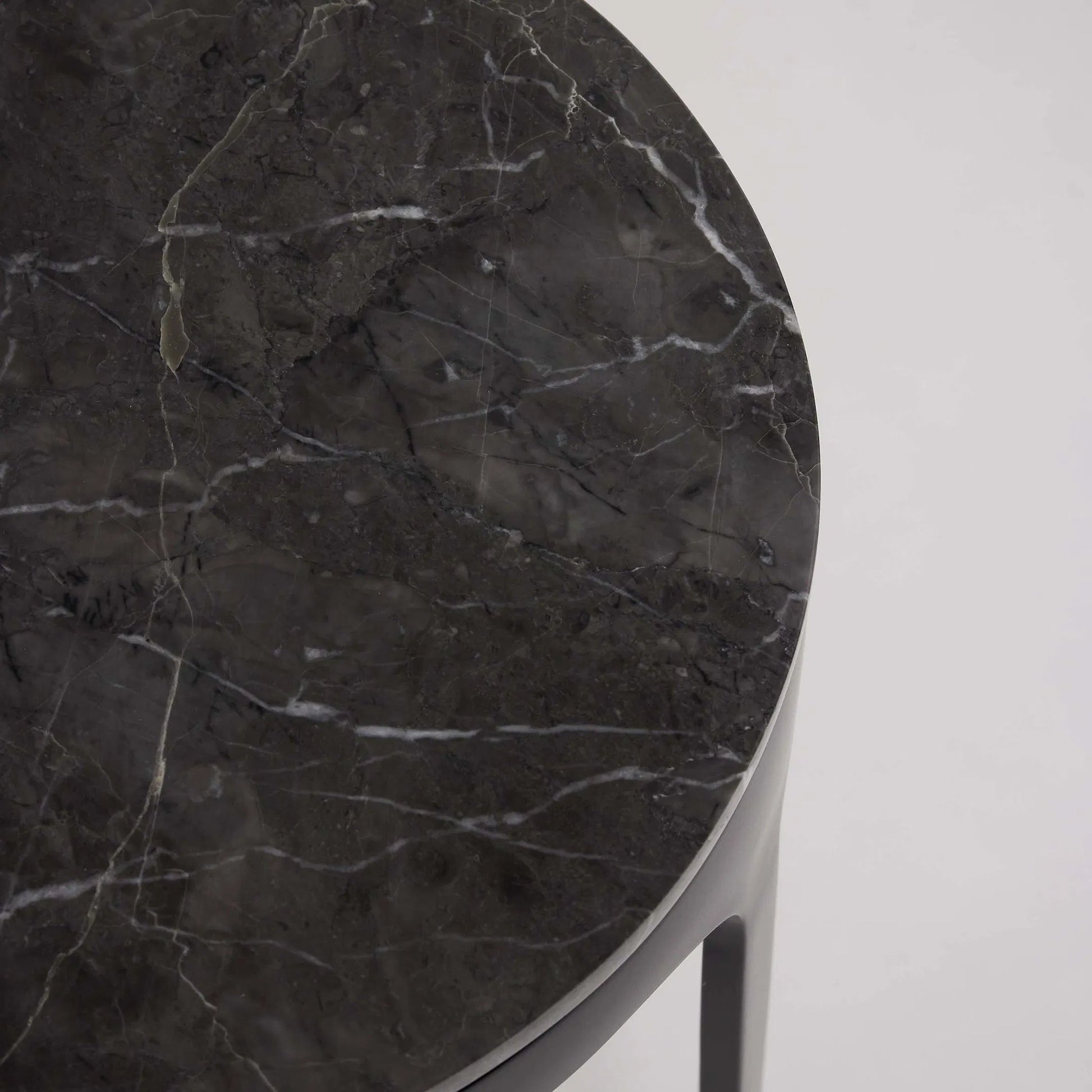 Camilla Drink Table by Interlude Home. Made from stainless steel, marble in a modern style.