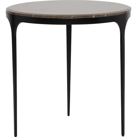 Camilla Large Side Table by Interlude Home. Made from stainless steel, marble in a unique style.