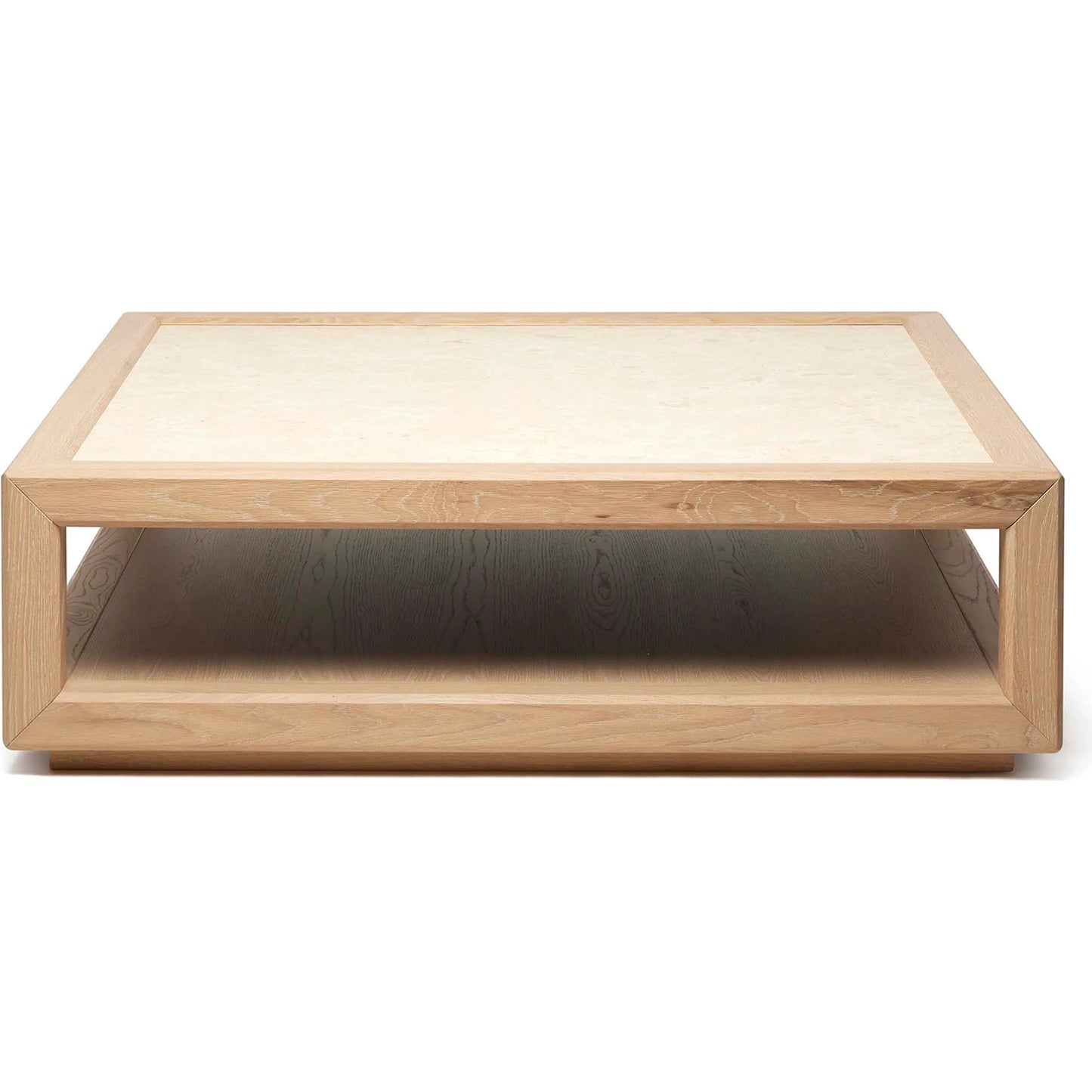 002 SI-2374607 | Additional Silo | Walsh Cocktail Table by Interlude Home in saddle, honey. Made from oak, marble in a transitional style.