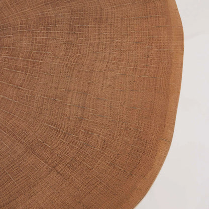Sacha Small Bunching Cocktail Table by Interlude Home in fossil, champagne, timber. Made from marble, iron, oak in a modern style.
