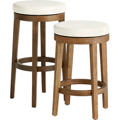 Archon Counter Stool by Cyan Design in brown. Made from oak in a modern style.