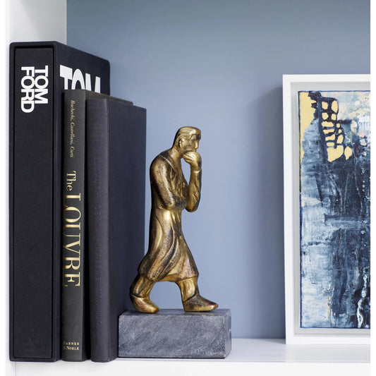Epicurus Sculpture by Cyan Design in gold, black. Made from iron in a eclectic & global style.
