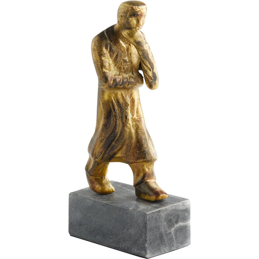 Epicurus Sculpture by Cyan Design in gold, black. Made from iron in a eclectic & global style.