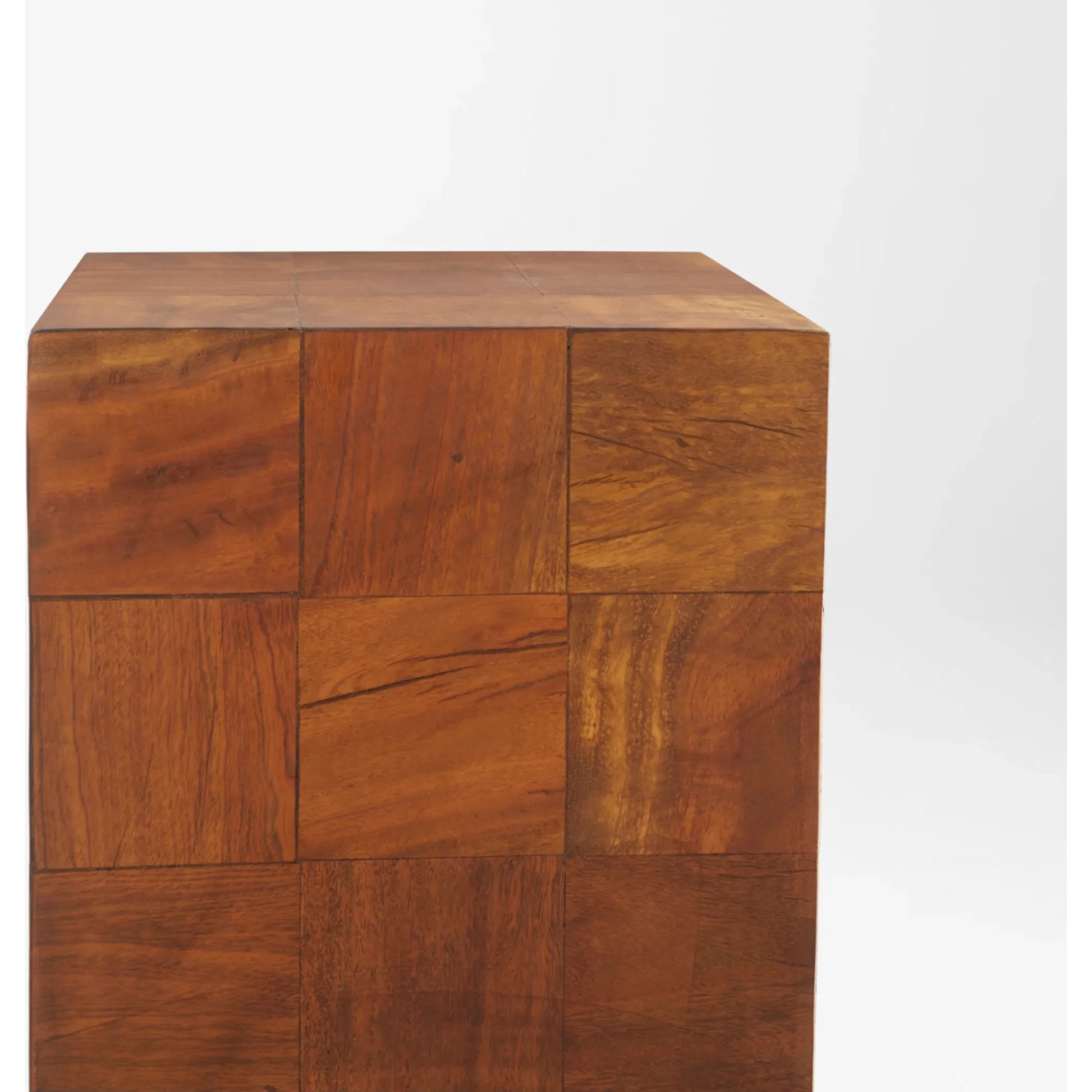 Halma Pedestal by Cyan Design in oak. Made from unique in a modern style.