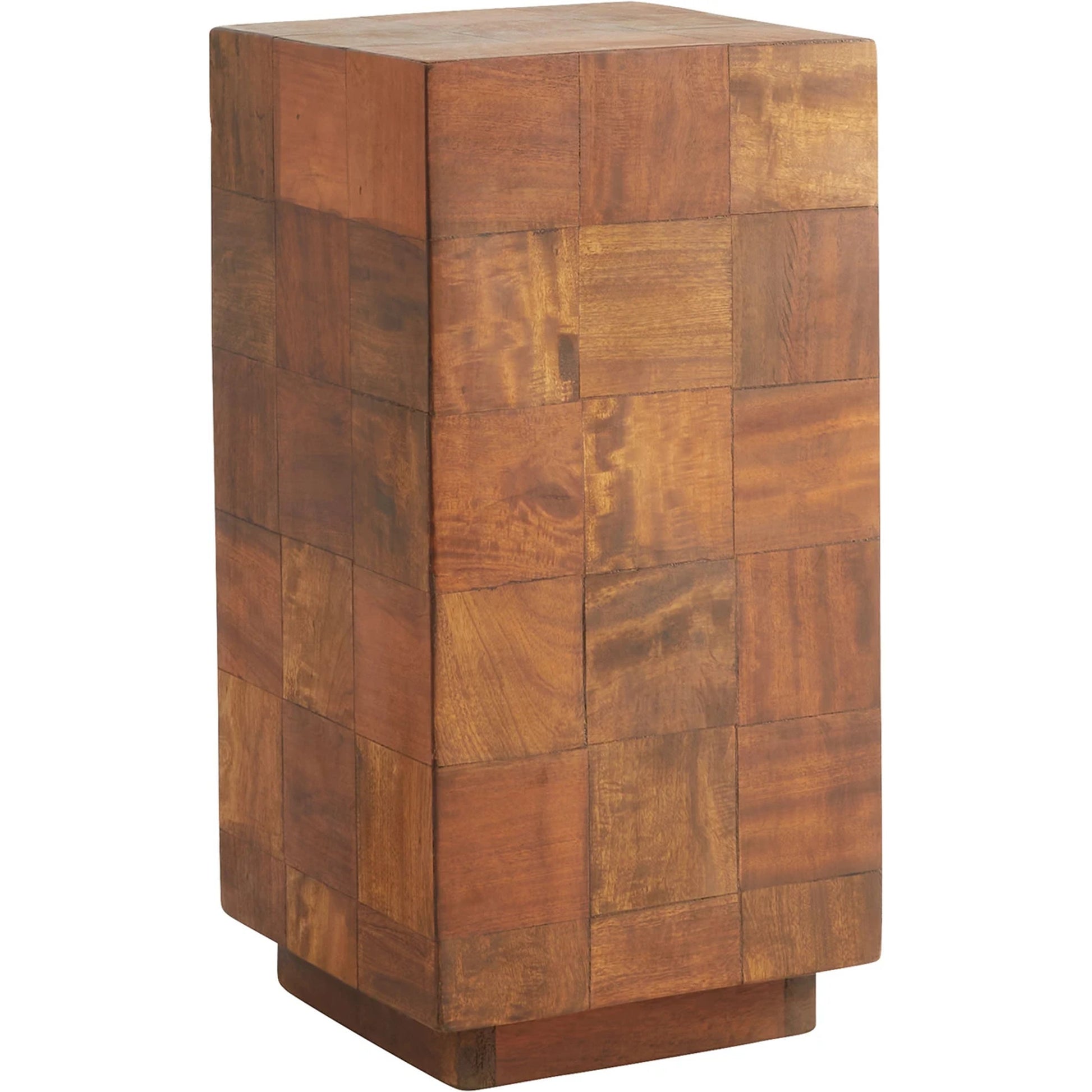 Halma Pedestal by Cyan Design in oak. Made from unique in a modern style.