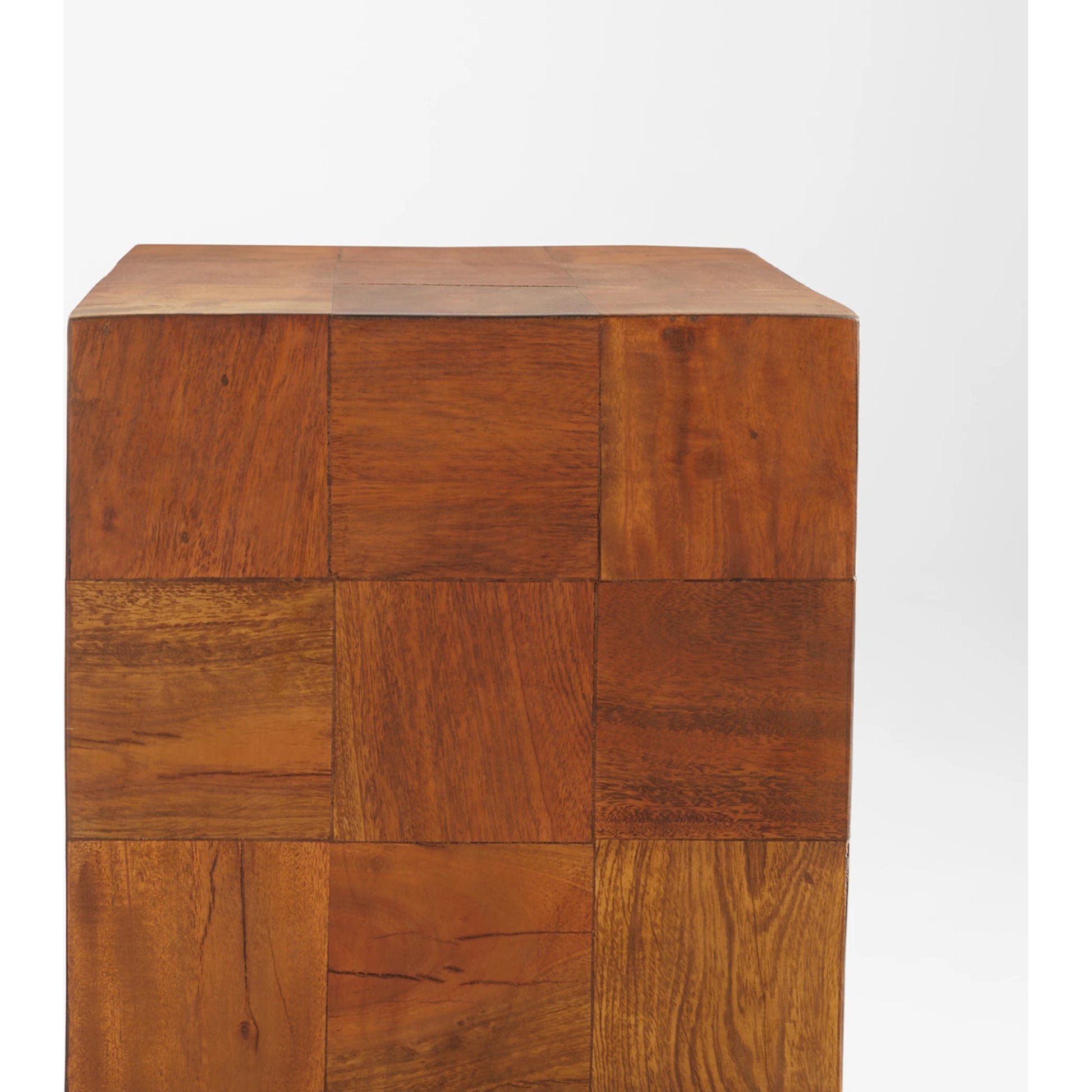 Halma Pedestal by Cyan Design in oak. Made from unique in a modern style.