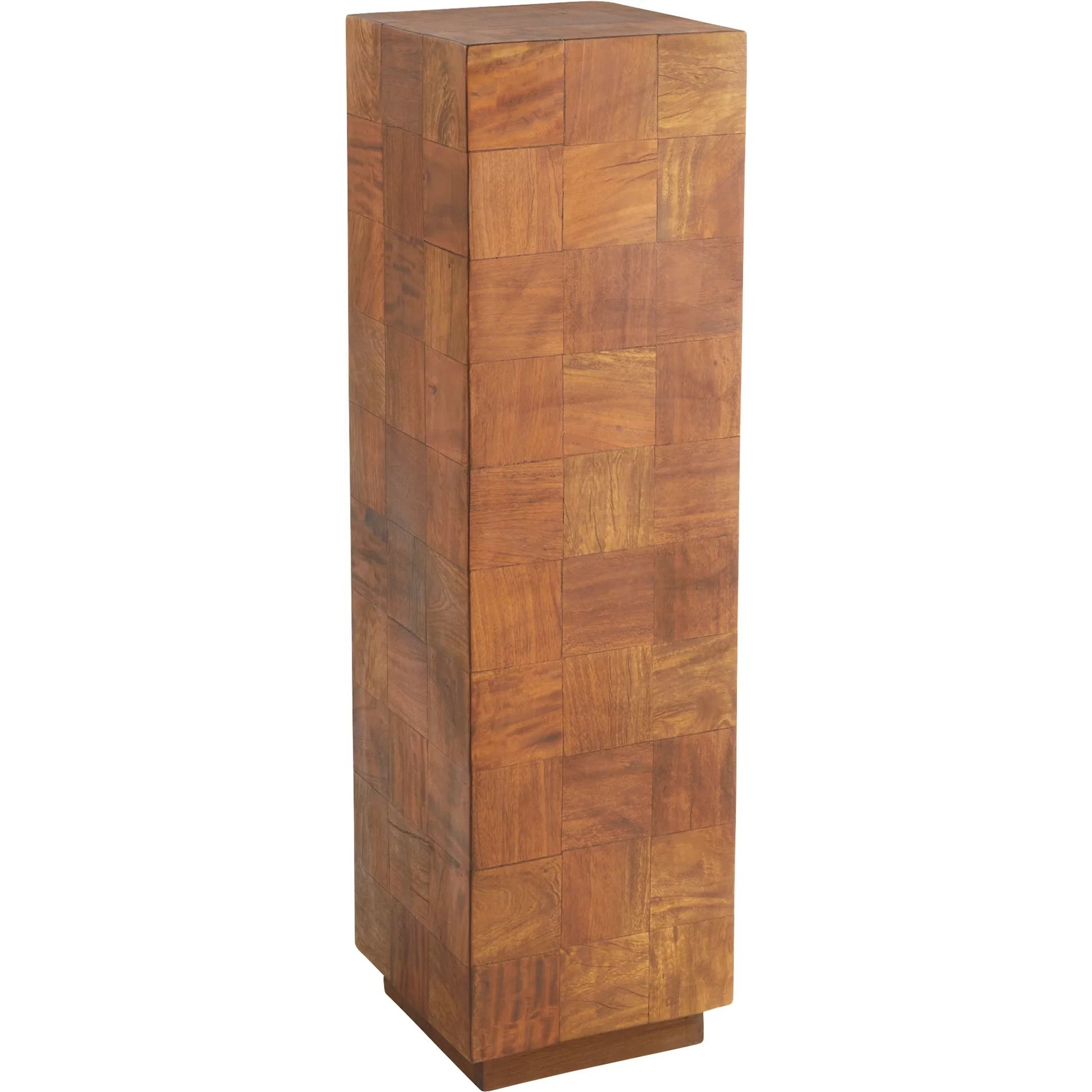 Halma Pedestal by Cyan Design in oak. Made from unique in a modern style.