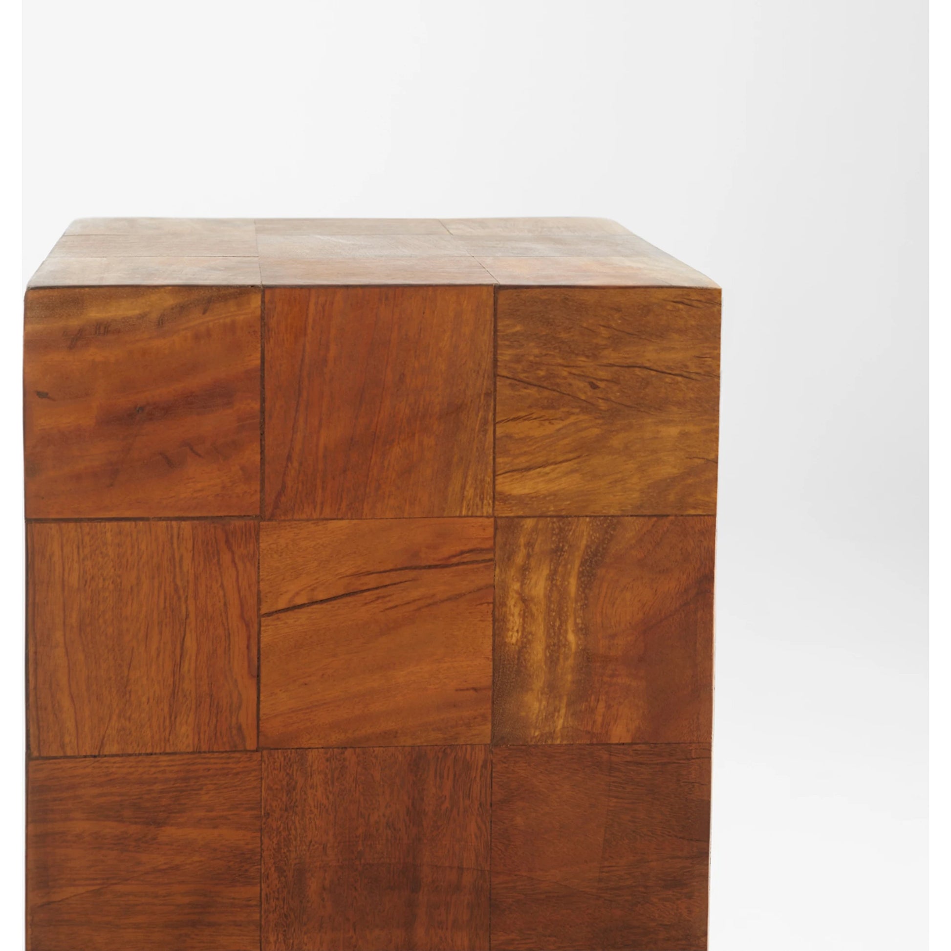 Halma Pedestal by Cyan Design in oak. Made from unique in a modern style.