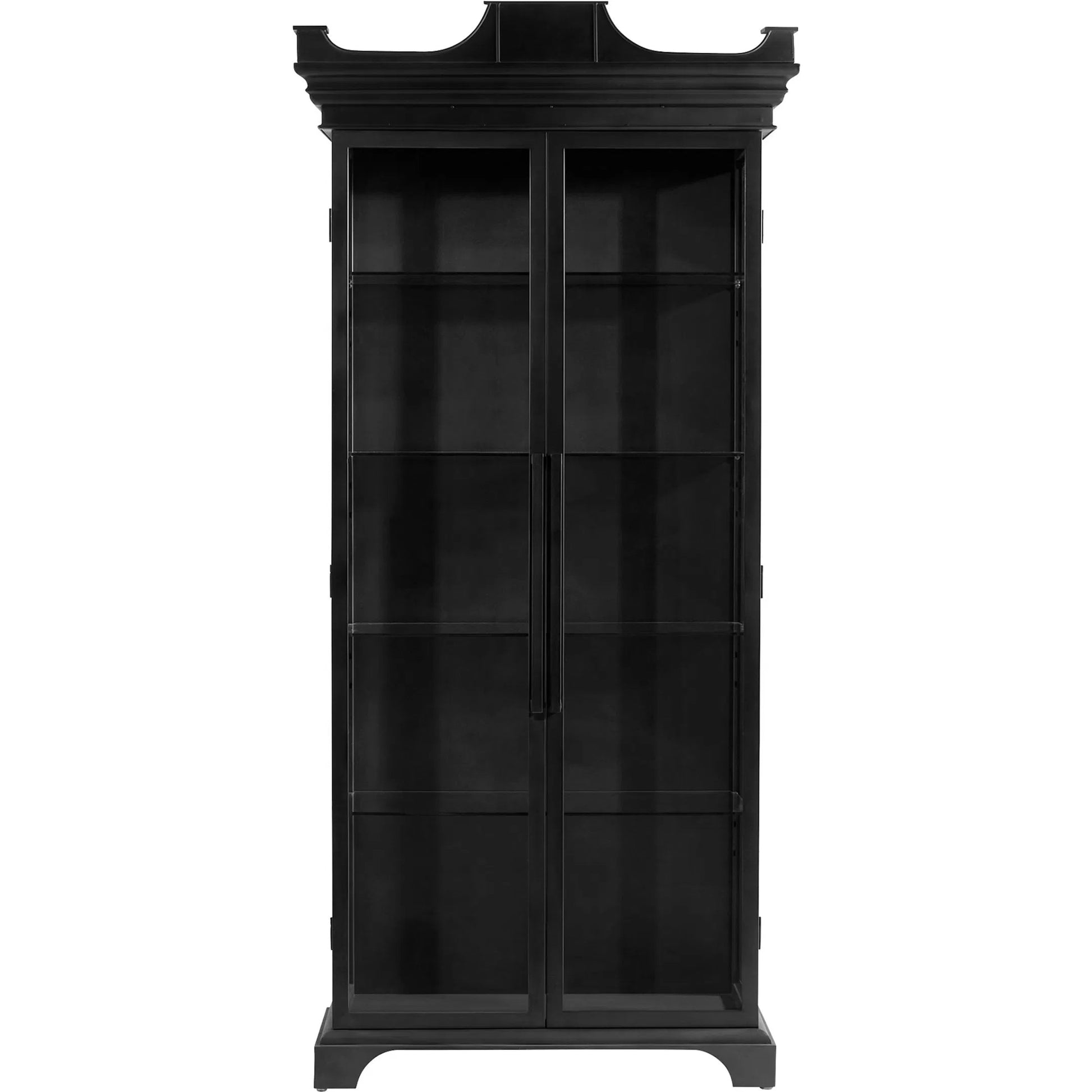 Bethlehem Cabinet by Cyan Design in black. Made from iron in a traditional style.