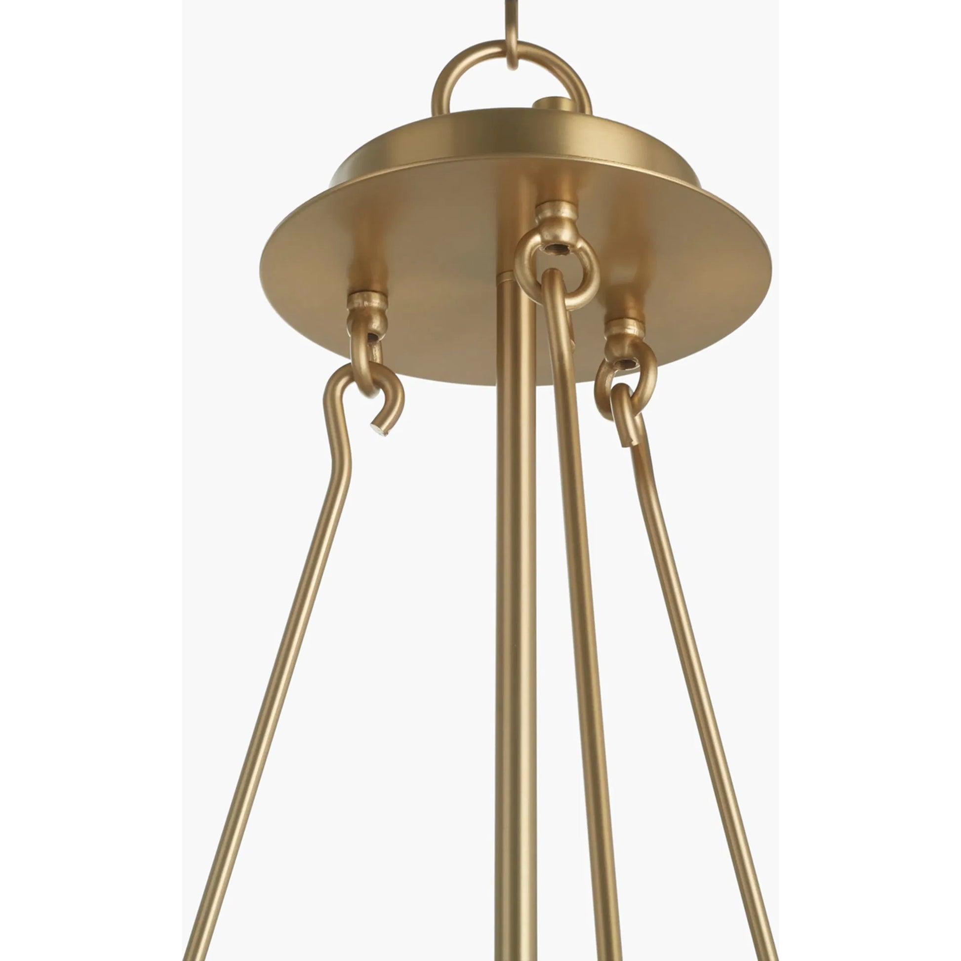 Noble 6 Light Chandelier by Cyan Design in aged brass. Made from unique in a modern style.