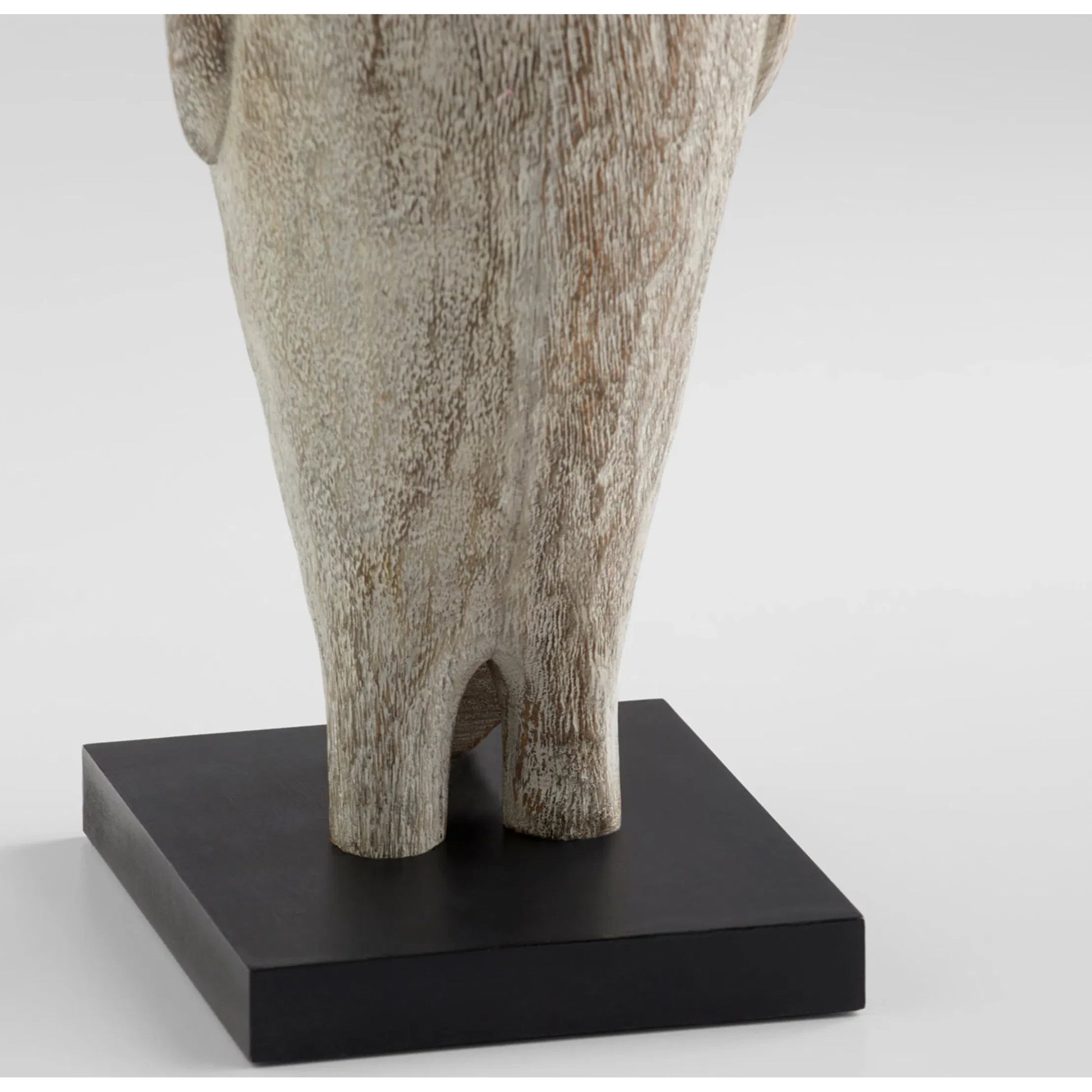 Penguin Sculpture by Cyan Design in grey patina. Made from unique in a modern style.