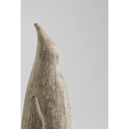 Penguin Sculpture by Cyan Design in grey patina. Made from unique in a modern style.