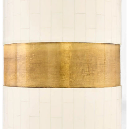 Monoco Side Table by Cyan Design in faux bone. Made from unique in a modern style.