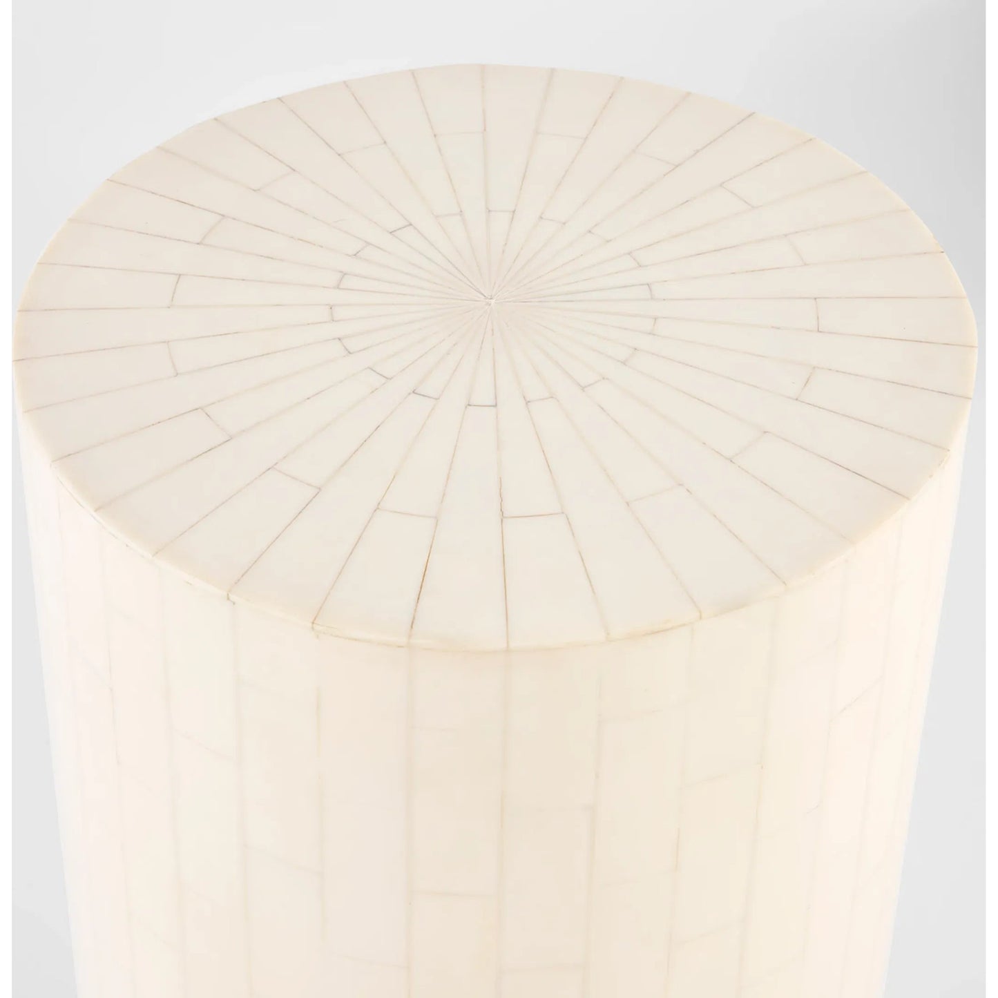 003 SI-2130417 | Closeup | Monoco Side Table by Cyan Design in faux bone. Made from unique in a modern style.