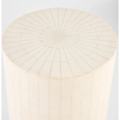 Monoco Side Table by Cyan Design in faux bone. Made from unique in a modern style.