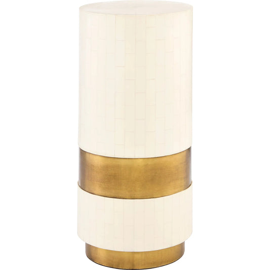 Monoco Side Table by Cyan Design in faux bone. Made from unique in a modern style.