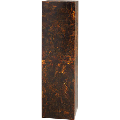 Taurus Pedestal by Cyan Design in faux horn. Made from mdf in a modern style.