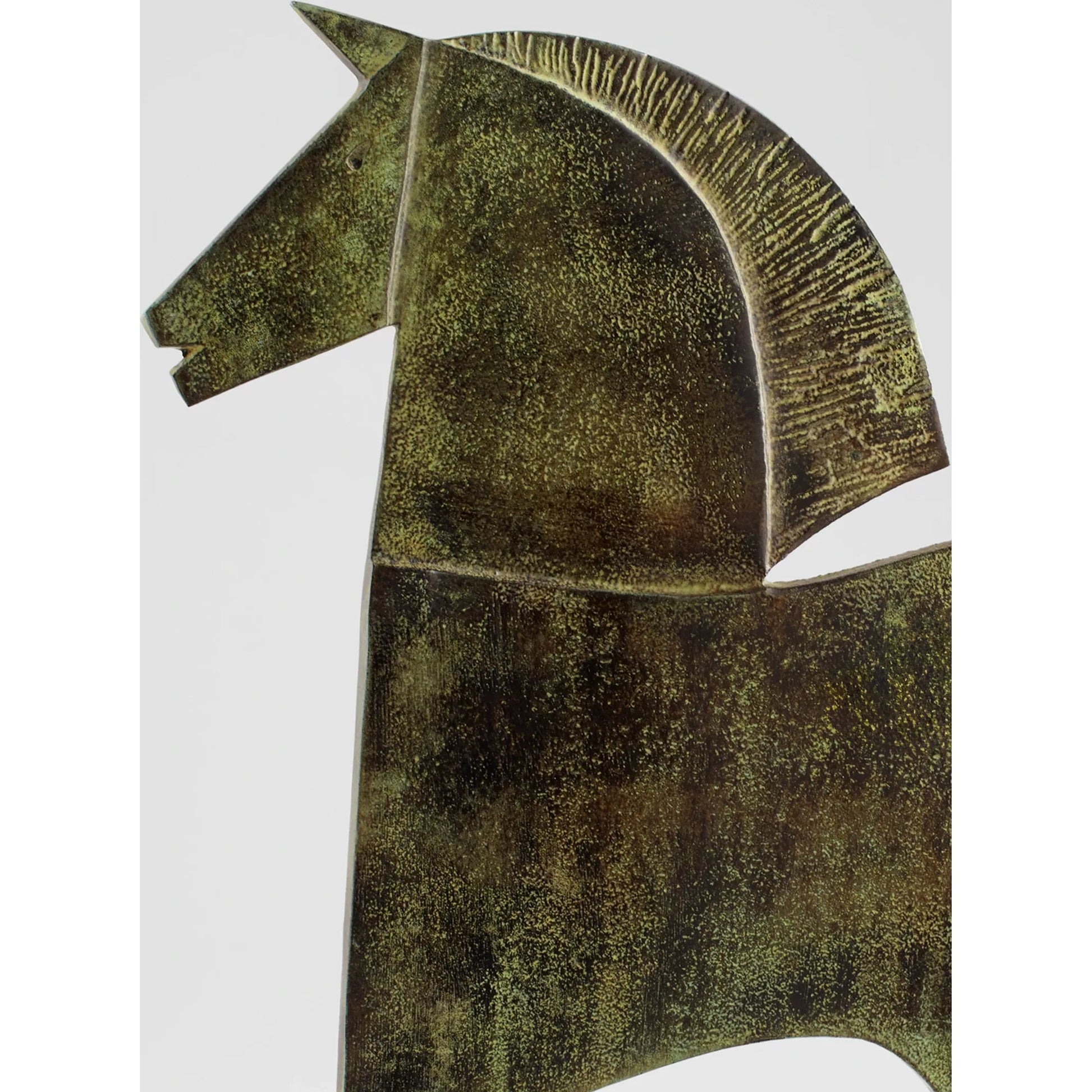 Etruscan Steed by Cyan Design in verdigris. Made from unique in a modern style.