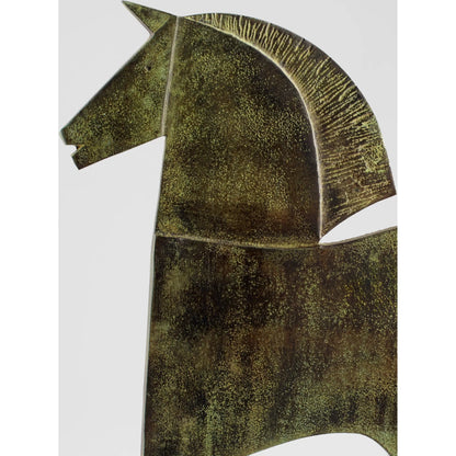 Etruscan Steed by Cyan Design in verdigris. Made from unique in a modern style.