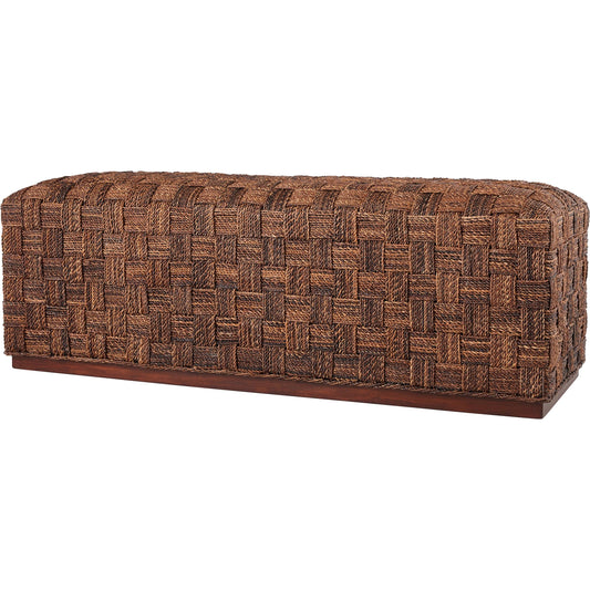 Milos Bench by Cyan Design in brown. Made from unique in a modern style.