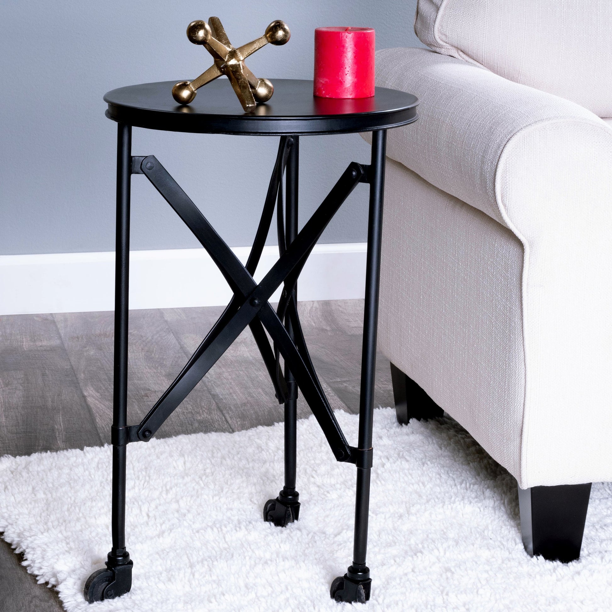 Costigan Industrial Chic Accent Table by Butler Specialty Company. Made from iron in a modern style.