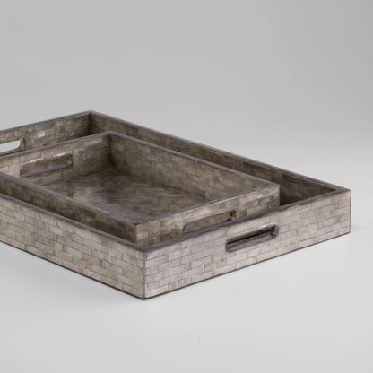 Triton Rectangle Tray by Cyan Design. Made from unique in a modern style.