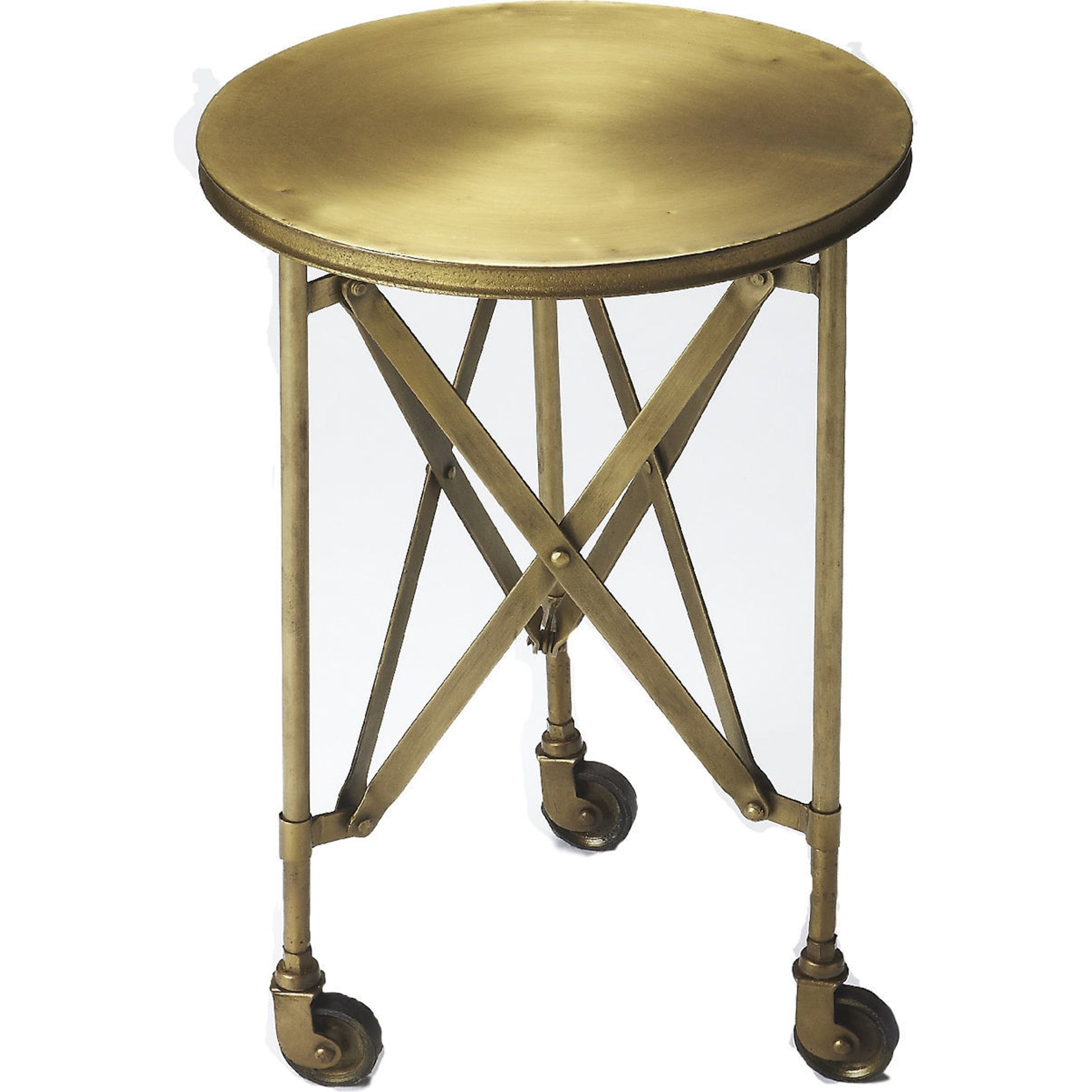 Costigan Industrial Chic Accent Table by Butler Specialty Company. Made from iron in a modern style.