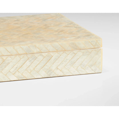 Triton Rectangle Box by Cyan Design. Made from unique in a transitional style.