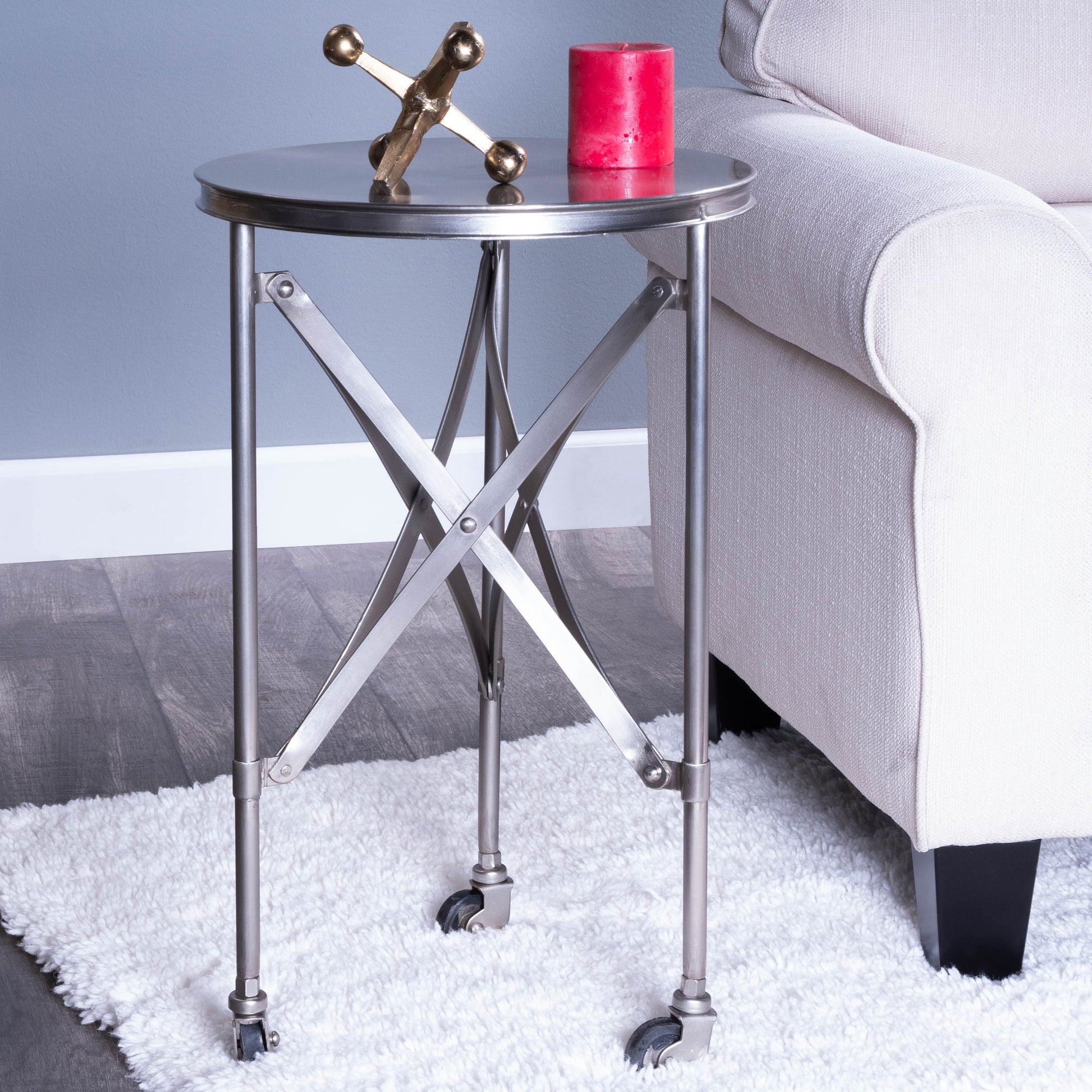 Costigan Industrial Chic Accent Table by Butler Specialty Company. Made from iron in a modern style.