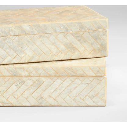 Triton Rectangle Box by Cyan Design. Made from unique in a transitional style.