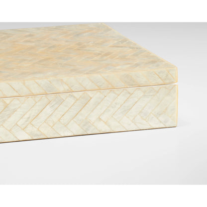 Triton Rectangle Box by Cyan Design. Made from unique in a transitional style.