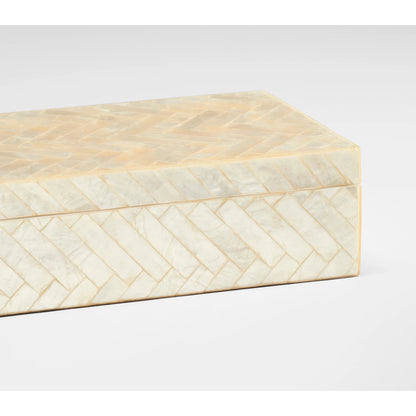 Triton Rectangle Box by Cyan Design. Made from unique in a transitional style.