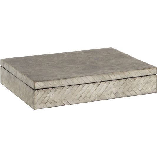 Triton Rectangle Box by Cyan Design. Made from unique in a transitional style.