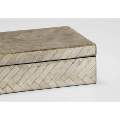 Triton Rectangle Box by Cyan Design. Made from unique in a transitional style.