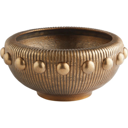 Batten Bowl by Cyan Design. Made from cast aluminum in a modern style.