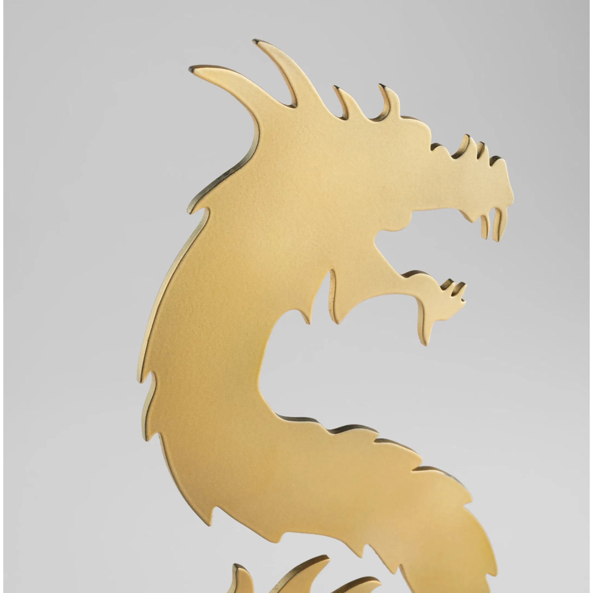 Haku Dragon by Cyan Design in gold. Made from unique in a modern style.