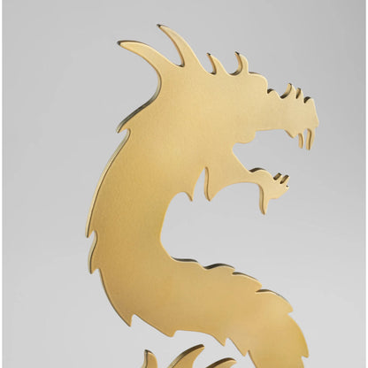 Haku Dragon by Cyan Design in gold. Made from unique in a modern style.