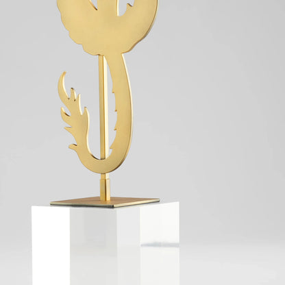 Haku Dragon by Cyan Design in gold. Made from unique in a modern style.