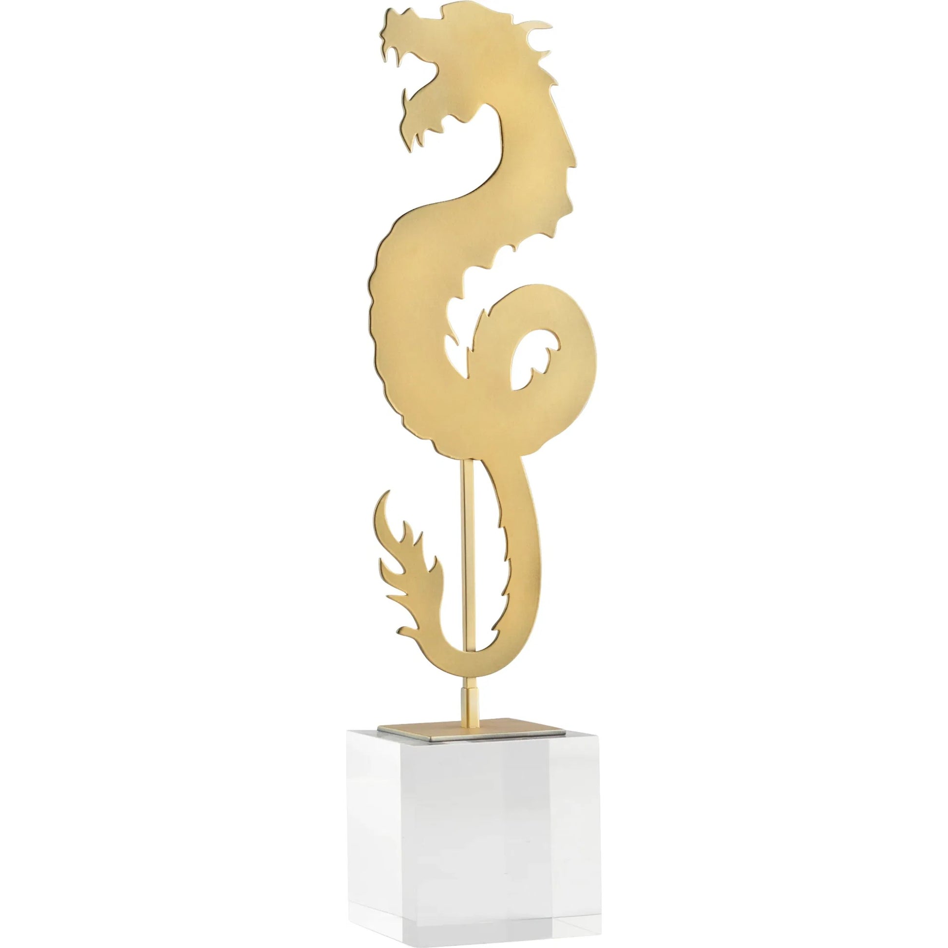 Haku Dragon by Cyan Design in gold. Made from unique in a modern style.
