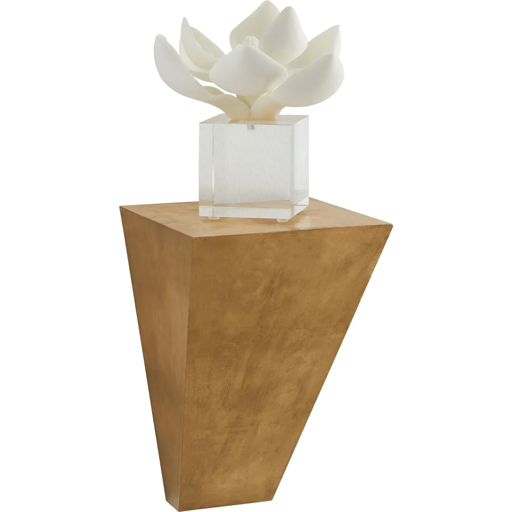 Doro Wall Shelf by Cyan Design in gold leaf. Made from unique in a modern style.