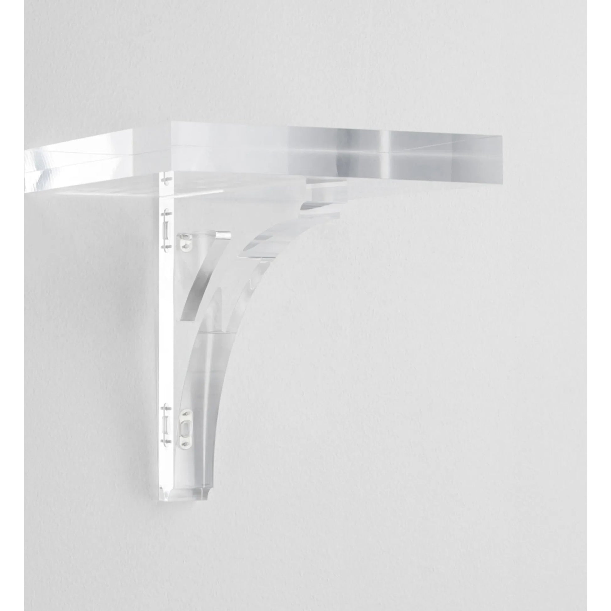 Glacier Wall Shelf by Cyan Design in clear. Made from unique in a modern style.