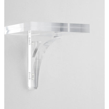 Glacier Wall Shelf by Cyan Design in clear. Made from unique in a modern style.