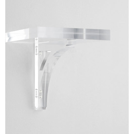 Glacier Wall Shelf by Cyan Design in clear. Made from unique in a modern style.