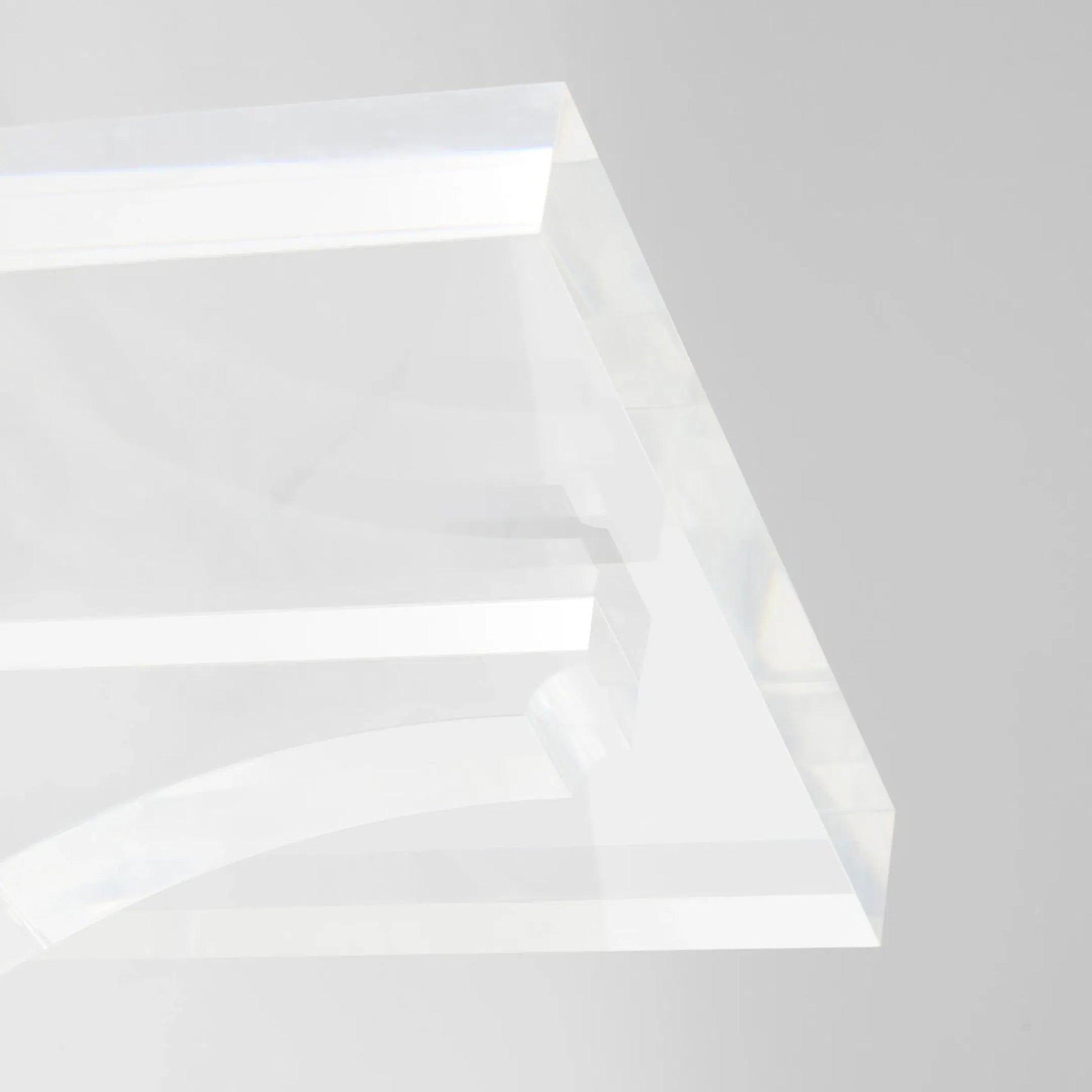 Glacier Wall Shelf by Cyan Design in clear. Made from unique in a modern style.