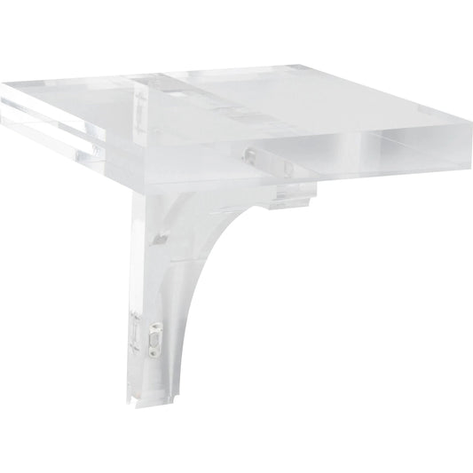 Glacier Wall Shelf by Cyan Design in clear. Made from unique in a modern style.
